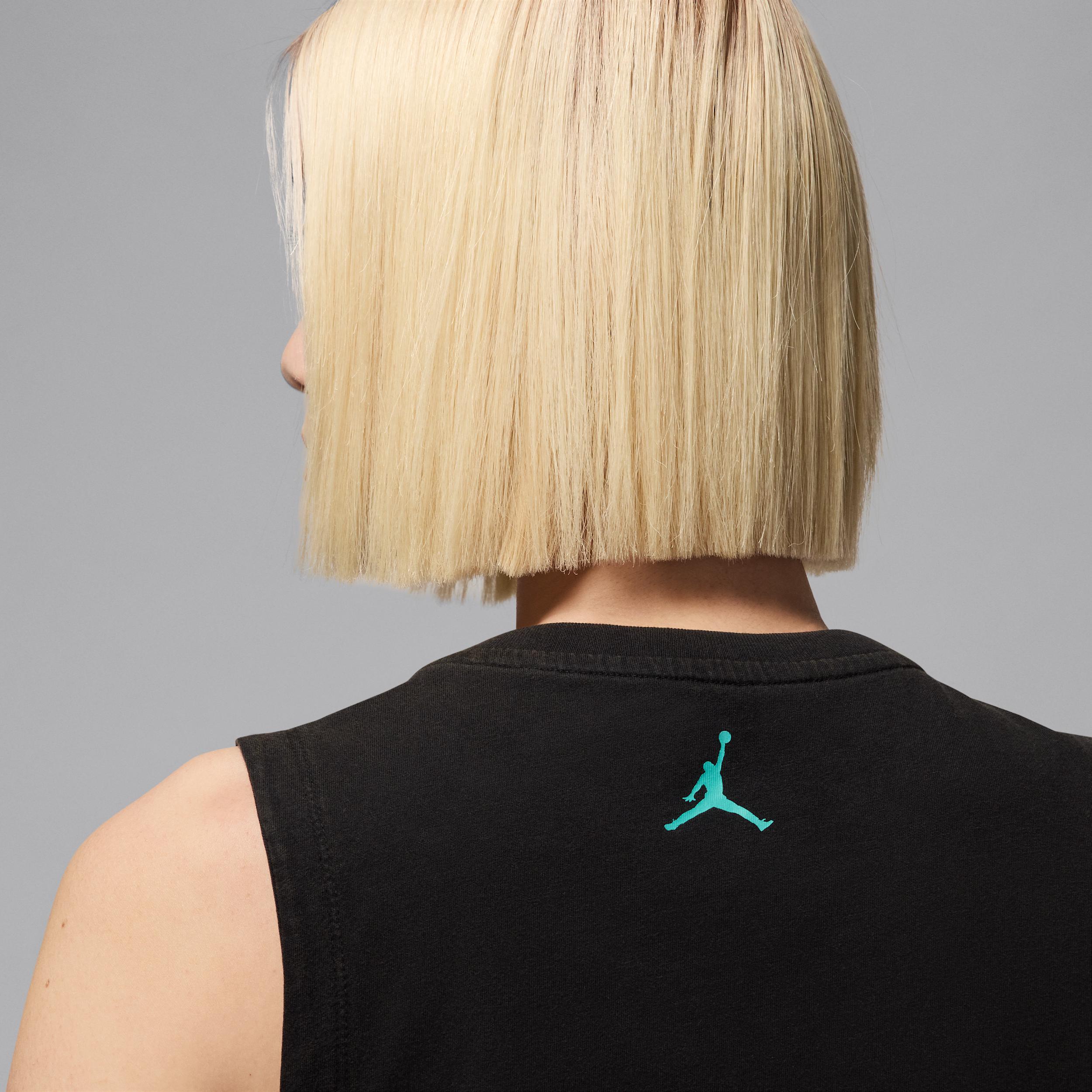 Womens Jordan Sleeveless Graphic T-Shirt | HJ0199-010 Product Image