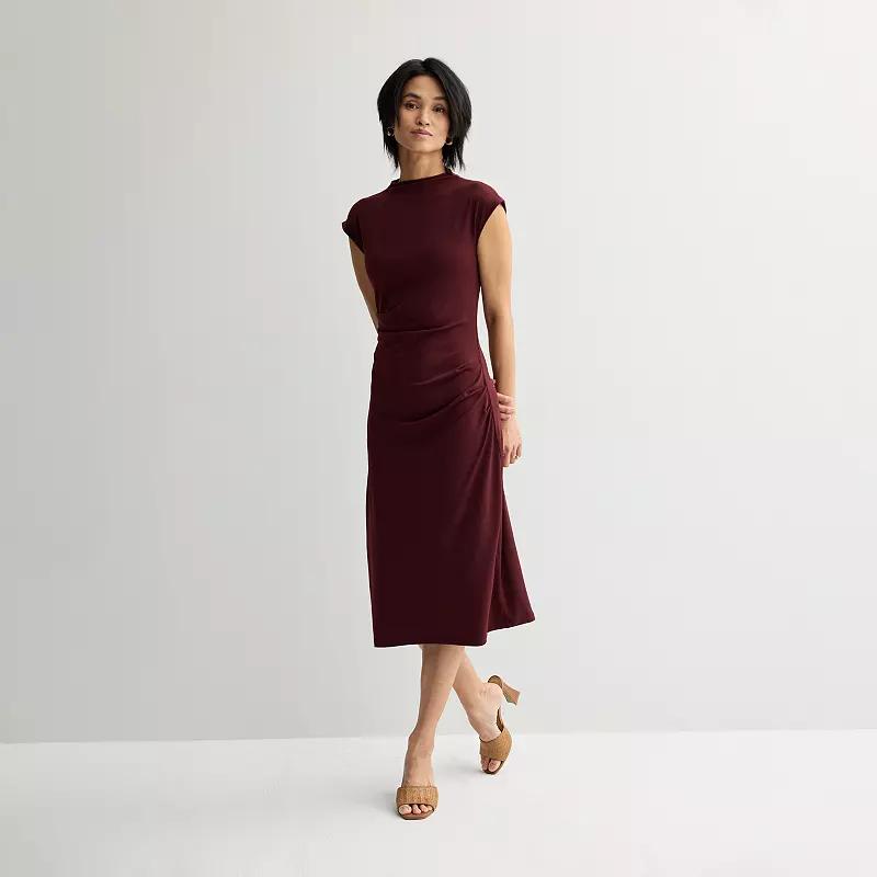 Women's Nine West Mock Neck Knit Dress,  Product Image