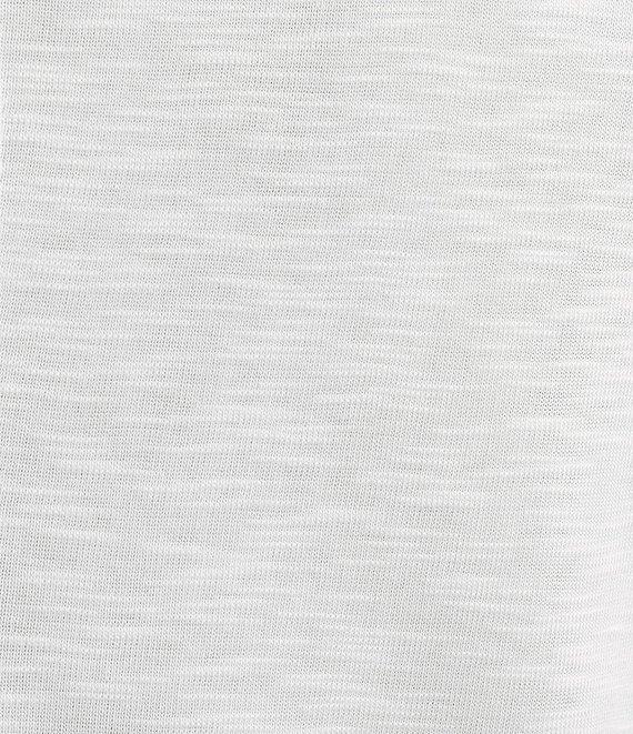 NIC + ZOE NZT Knit Jersey Boat Neck 3/4 Sleeve Tee Shirt Product Image