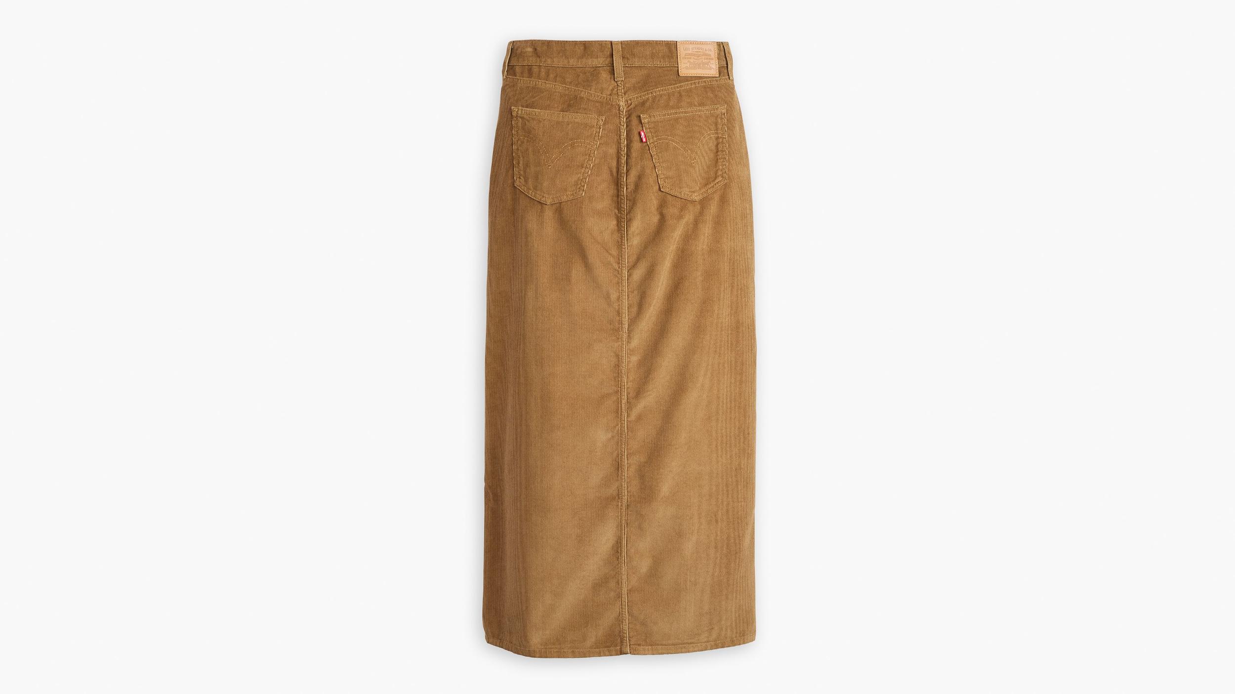 Ankle Column Corduroy Skirt Product Image