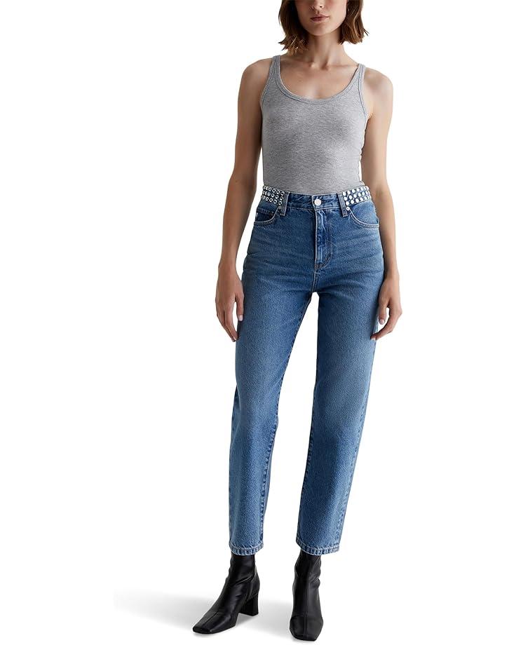 Brinley Mid Rise Straight Crop in 16 Years Postcard Product Image