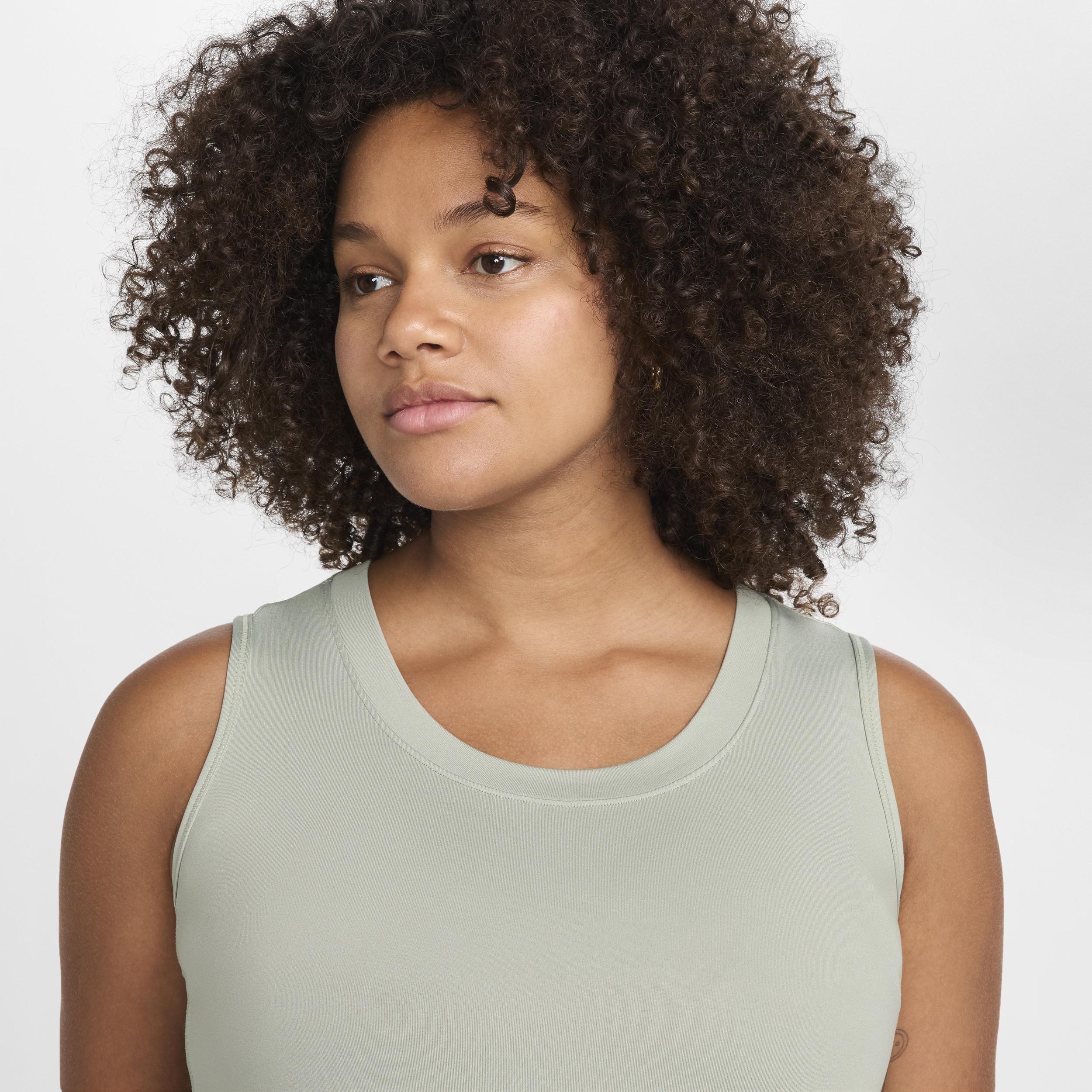 Nike Womens (M) One Dri-FIT Slim-Fit Tank Top (Maternity) | FN4996-370 Product Image