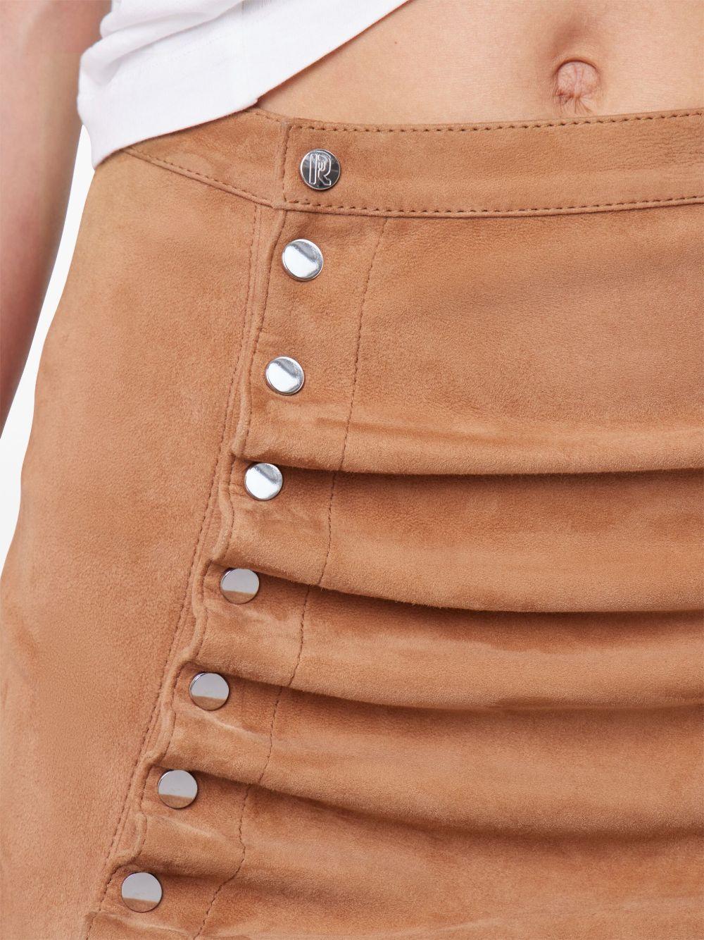 suede midi skirt Product Image