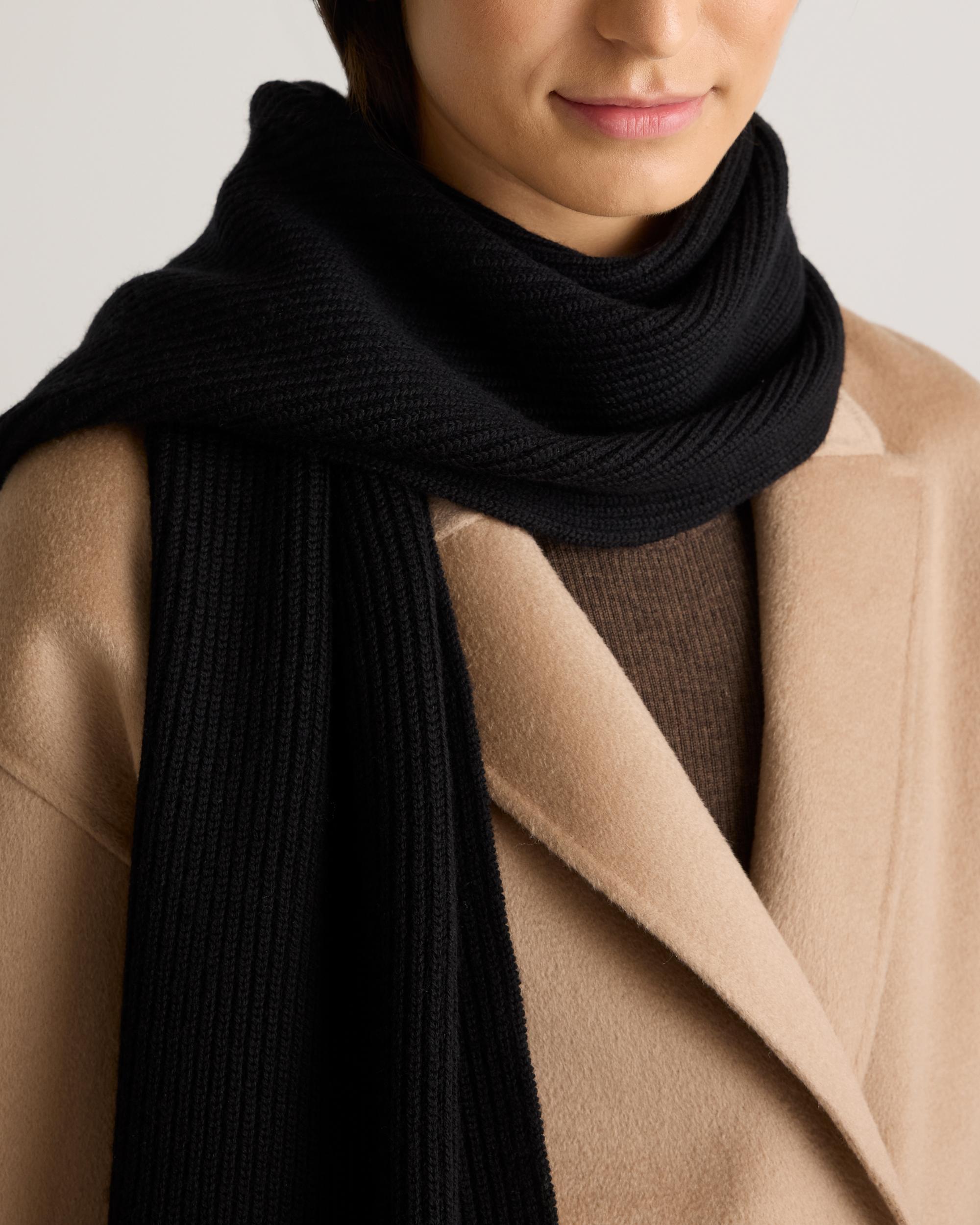 Quince | Women's Merino Wool Fisherman Scarf Product Image