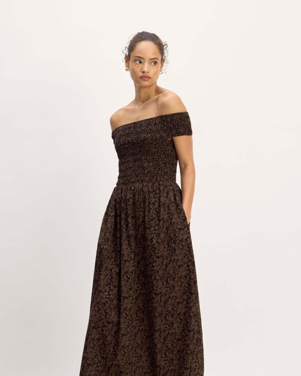 Womens Gauze Off-the-Shoulder Dress by Everlane Product Image