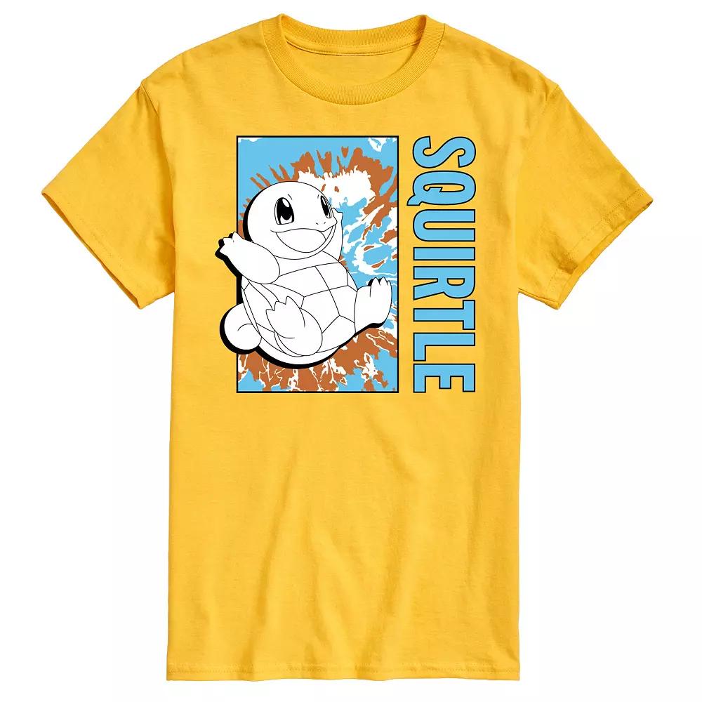 Men's Pokemon Tie Dye Squirtle Tee,  Product Image
