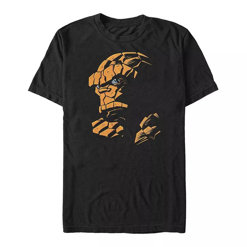 Big & Tall Marvel Fantastic Four The Thing Face Graphic Tee, Men's,  Product Image