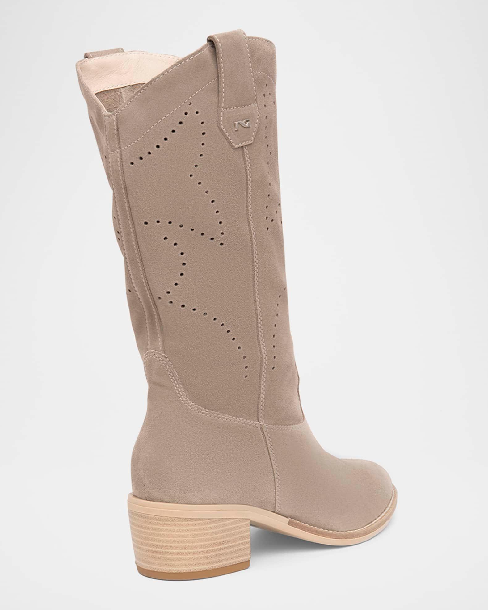 Suede Western Boots Product Image