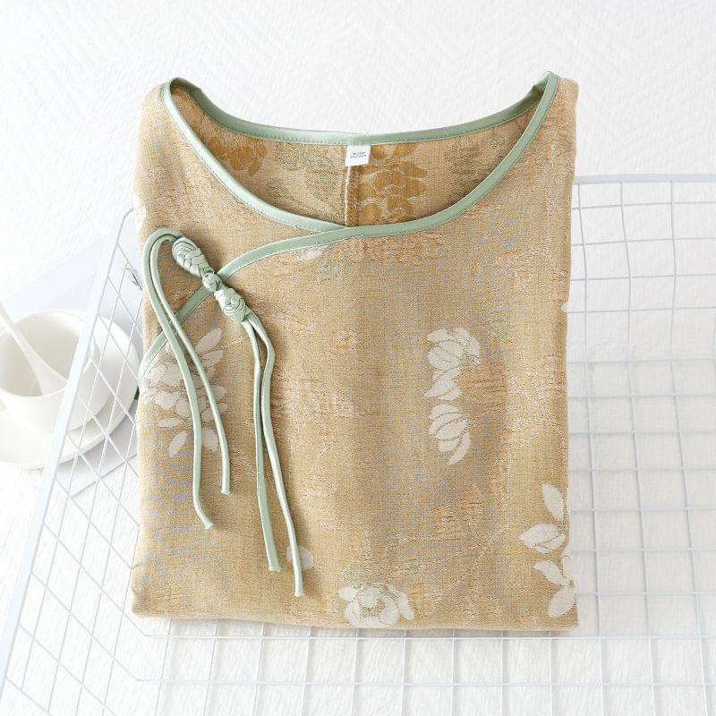 Floral Pajama Dress Product Image