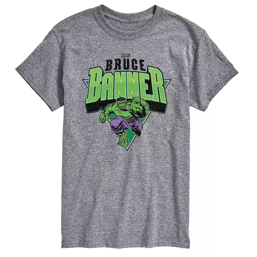 Men's Marvel Hulk Bruce Banner Retro Graphic Tee,  Product Image