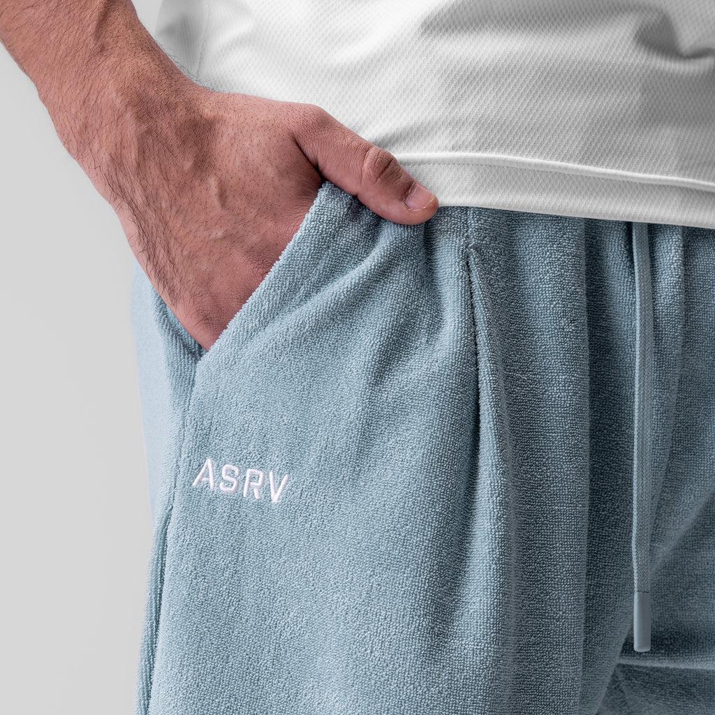 1094. Towel Terry Relaxed Short - Light Sky Product Image