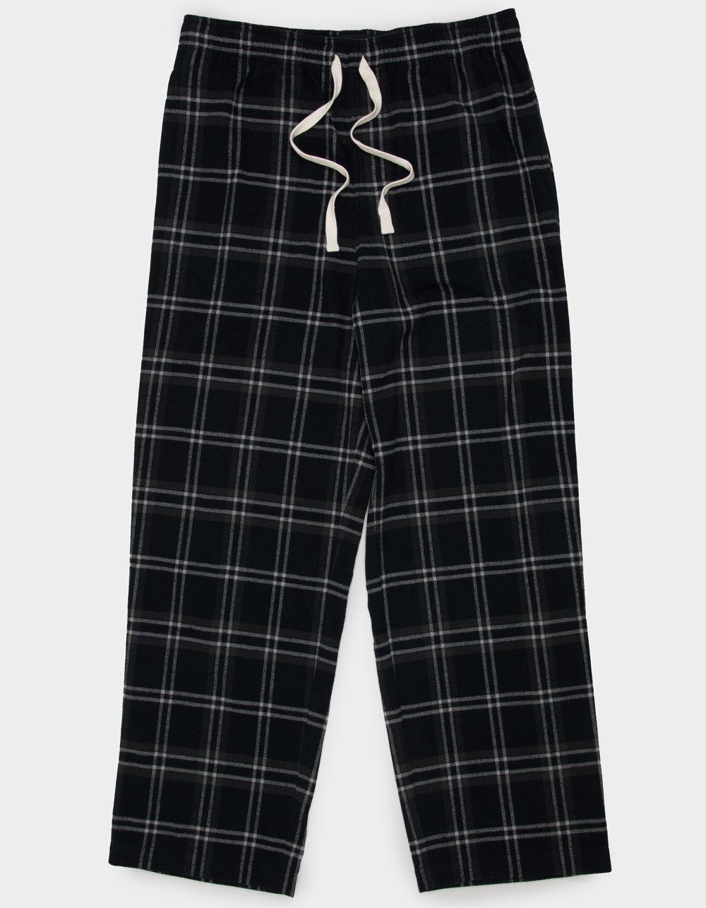 RSQ Mens Pajama Pants - BLACK/DARK GRAY Product Image