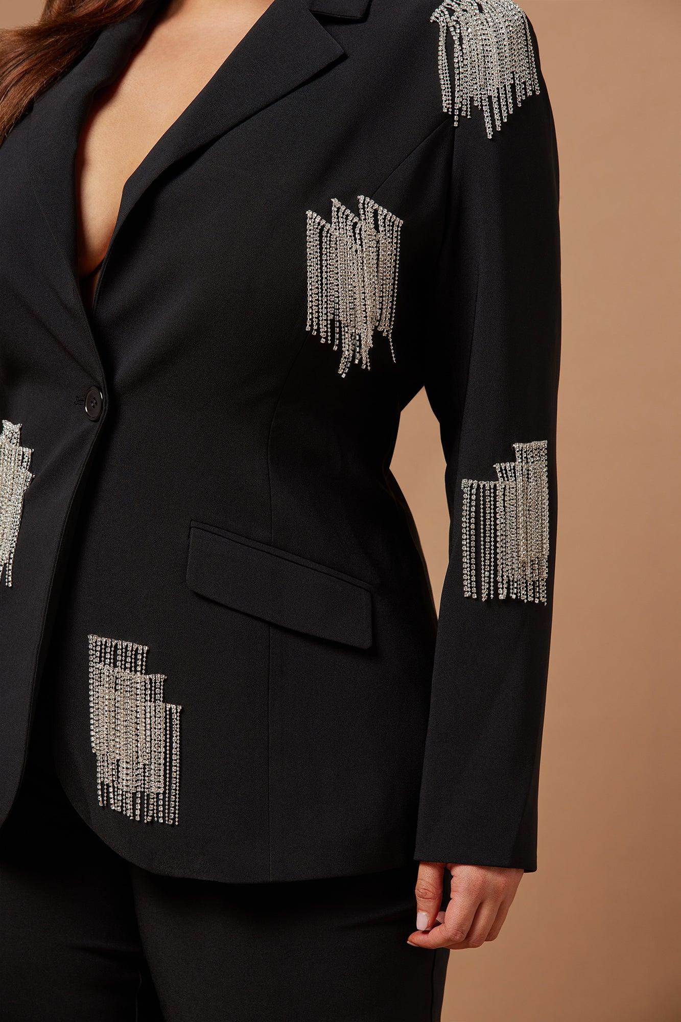 Marissa Pant Suit Set - Black Product Image