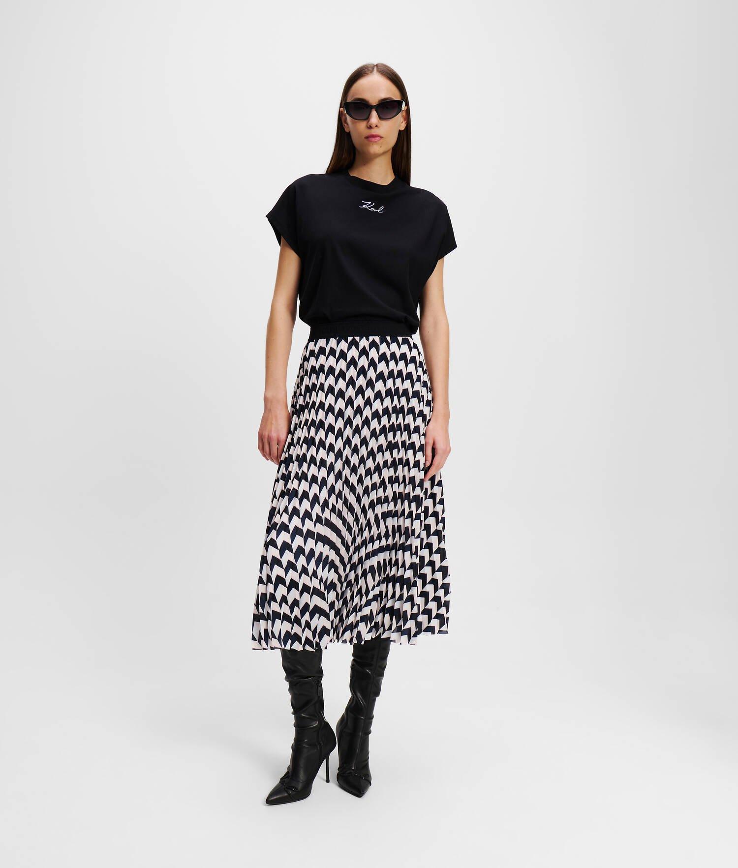 PLEATED MIDI SKIRT Product Image