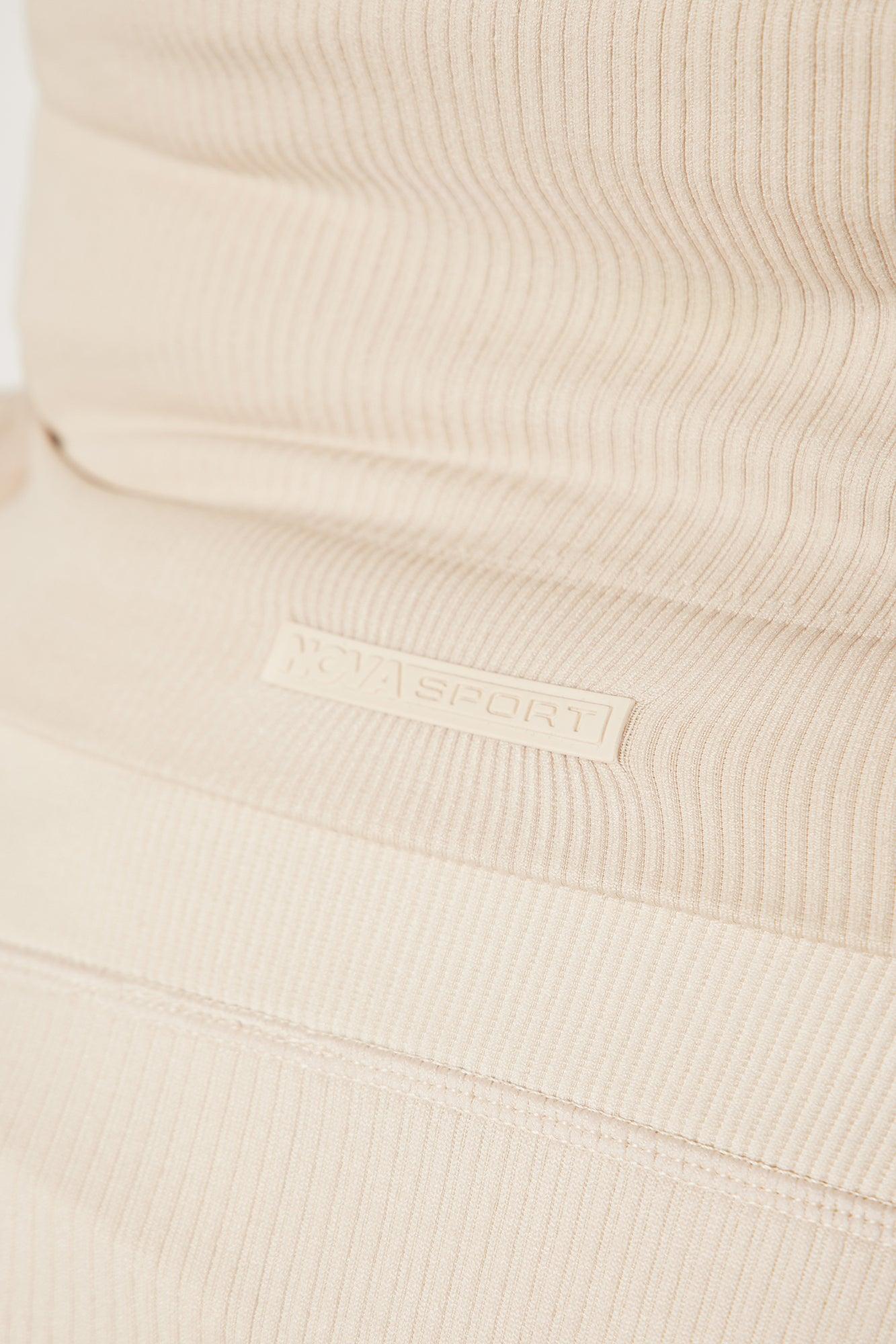 Resistance Effortless Seamless Active Jacket - Light Taupe Product Image