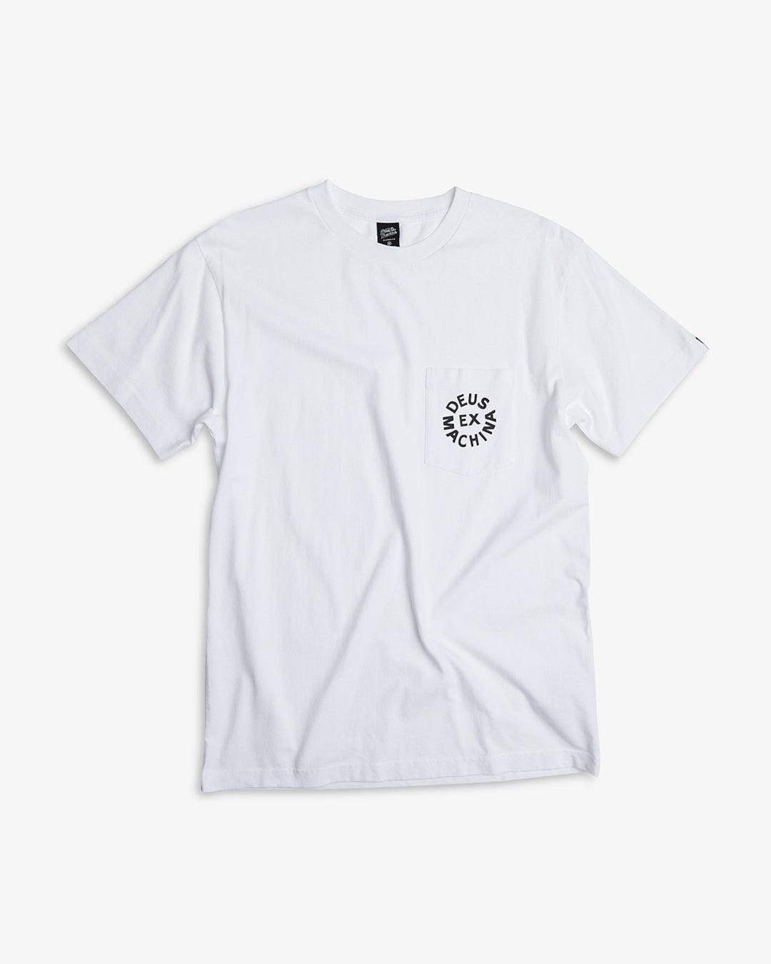 Deus Logo Tee - White Product Image