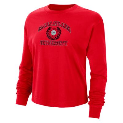 Clark Atlanta Women's Nike College Boxy Long-Sleeve T-Shirt Product Image