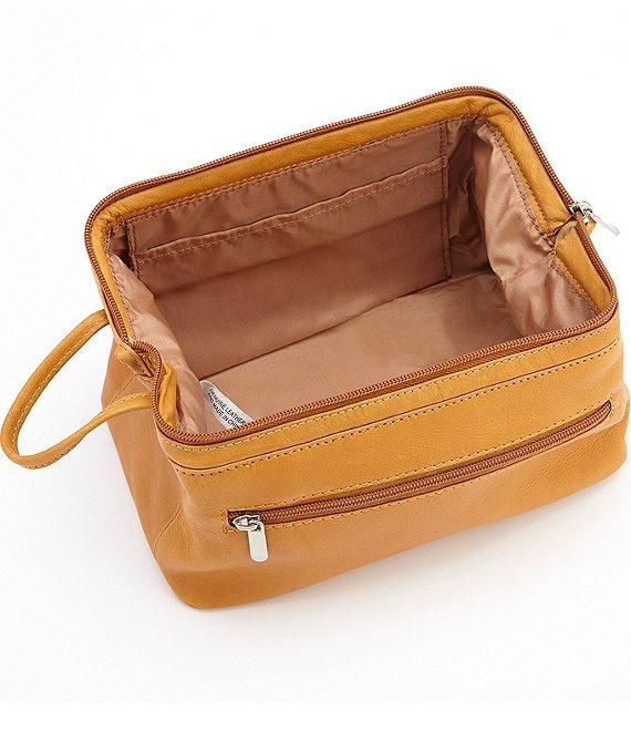 ROYCE New York Leather Colombian Toiletry Bag Product Image