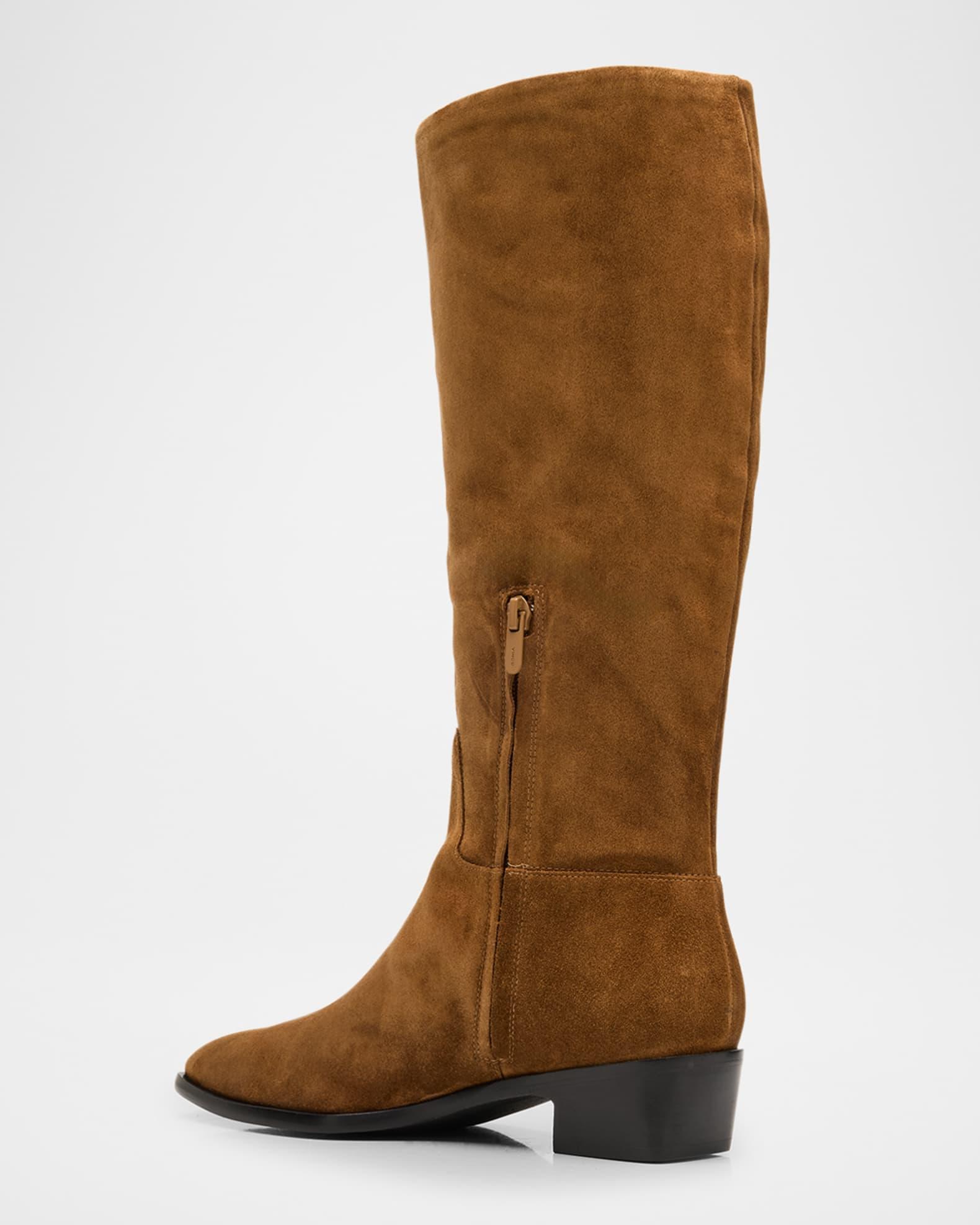 Andes Suede Knee-High Boots Product Image