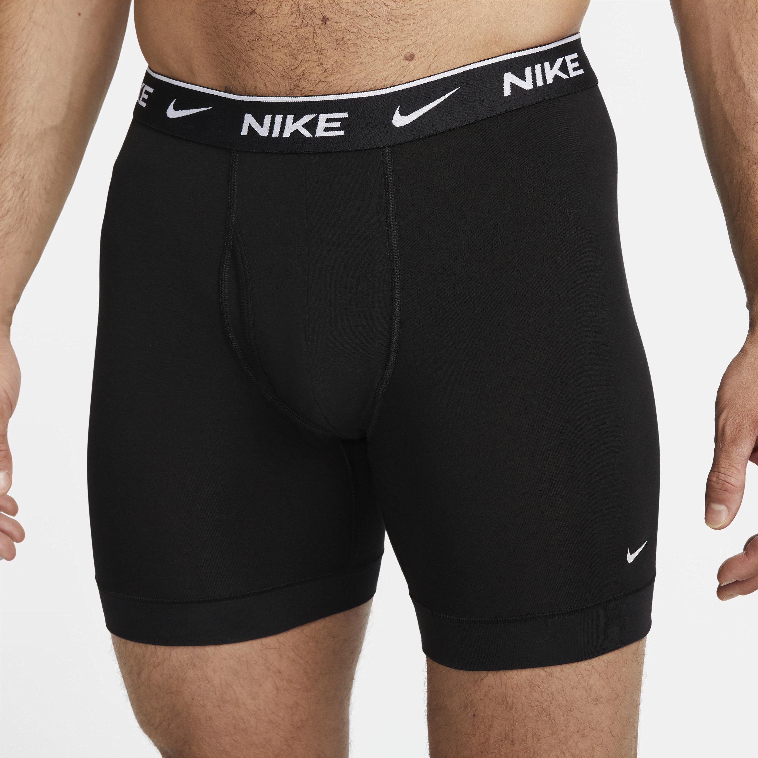 Nike Mens Dri-FIT Essential Cotton Stretch Boxer Briefs (3-Pack) | KE1167-001 Product Image