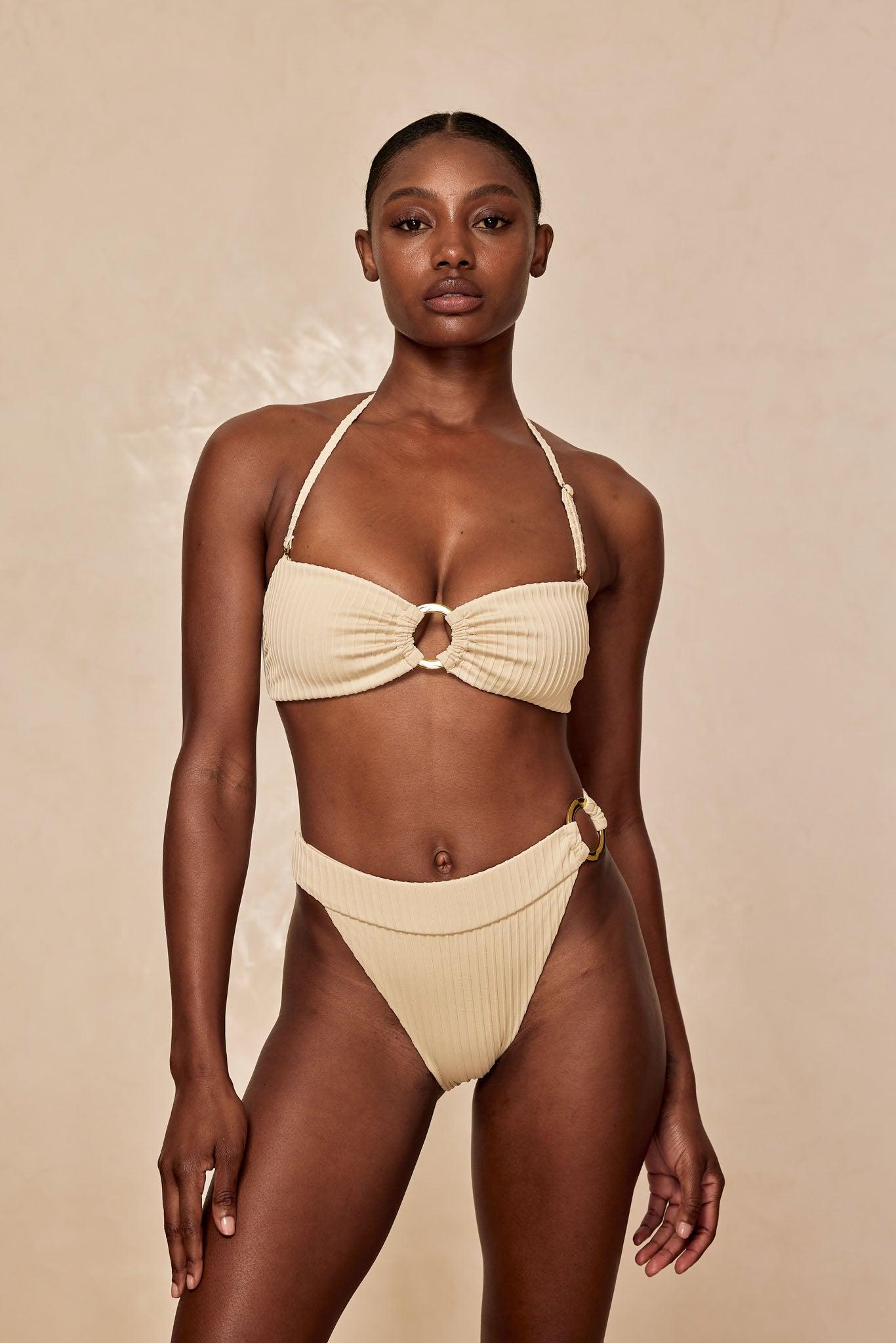 Antigua Bottom - Vanilla Matte Rib Product Image