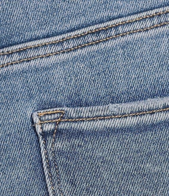 Dear John Jodi Straight Leg High Rise Fray High Low Hem Jean Product Image