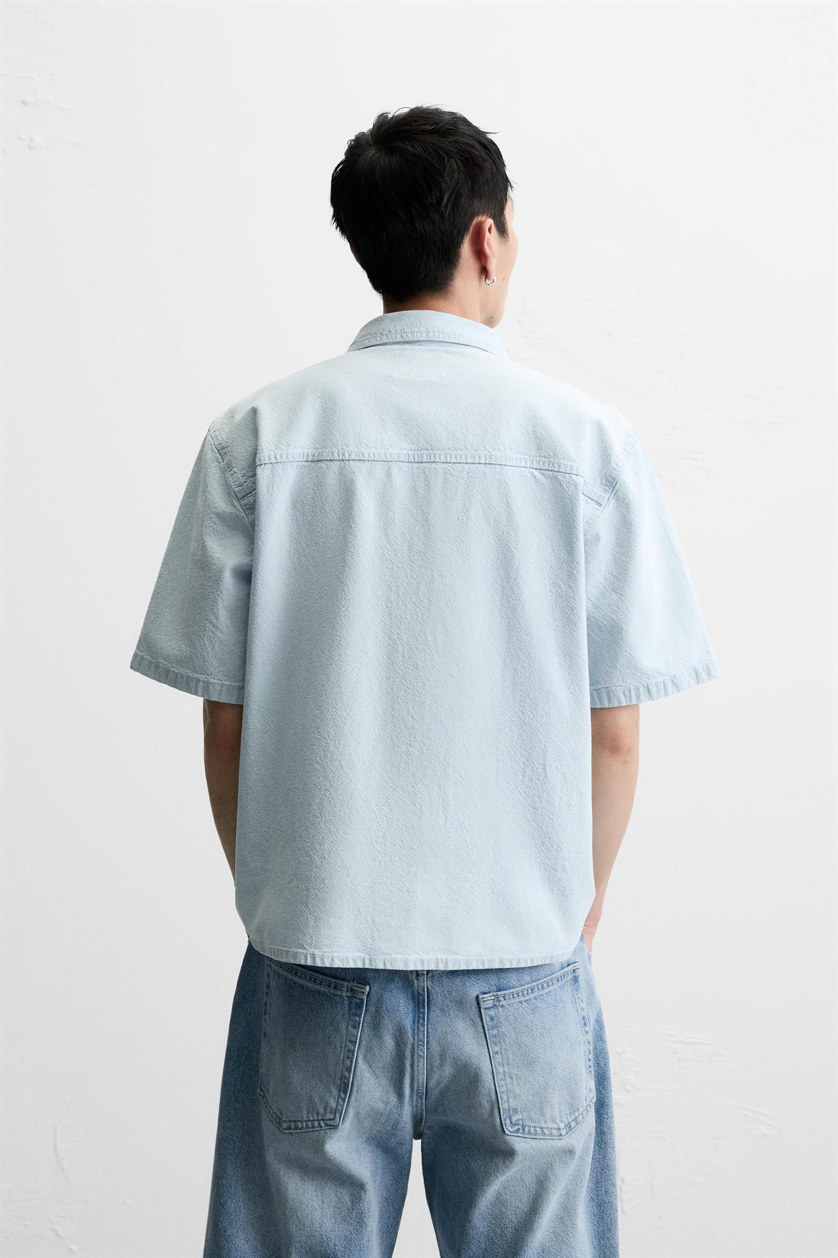 WASHED POCKET SHIRT Product Image