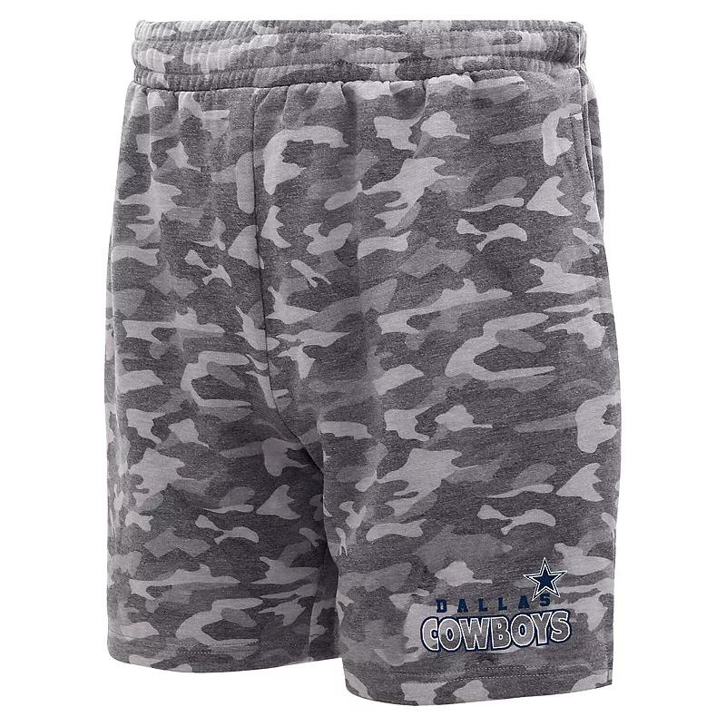 Men's Concepts Sport Gray Dallas Cowboys Biscayne Shorts,  Product Image