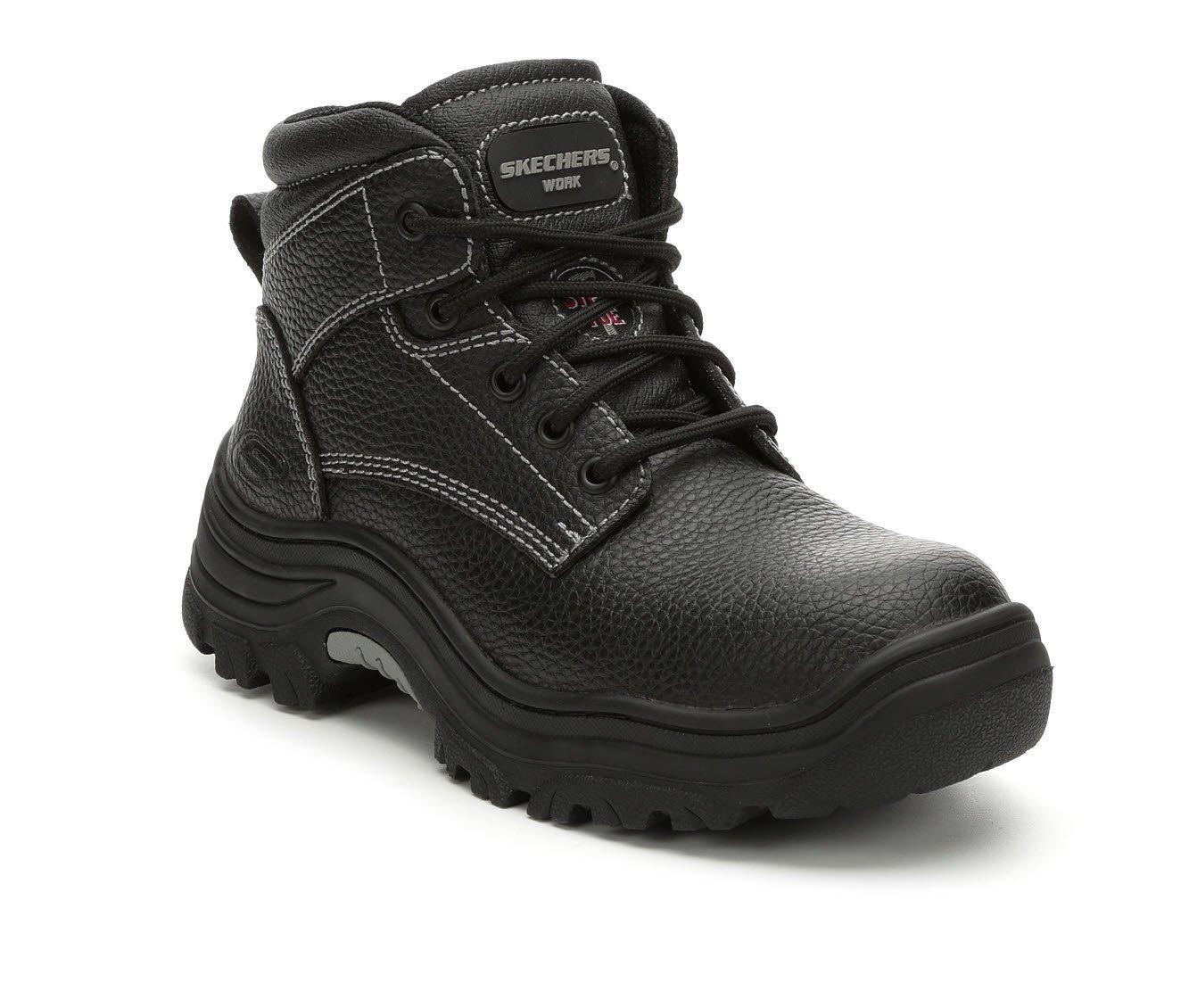 Women's Skechers Work Workshire Krabok 77241 Steel Toe Work Boots Product Image