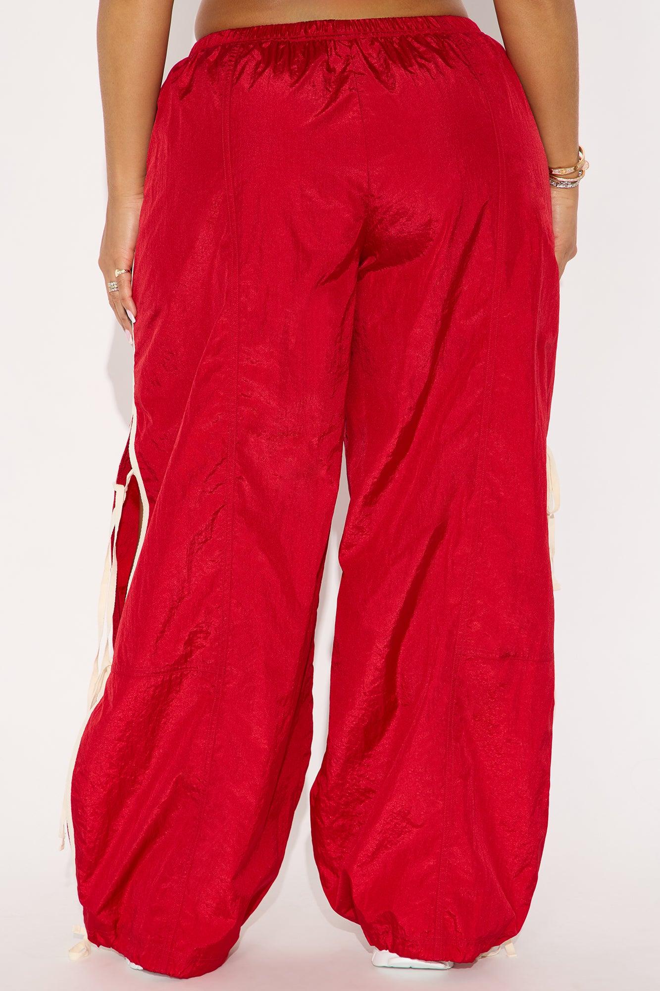 Racing Through Your Mind Jogger Pant 30″ - Red Female Product Image