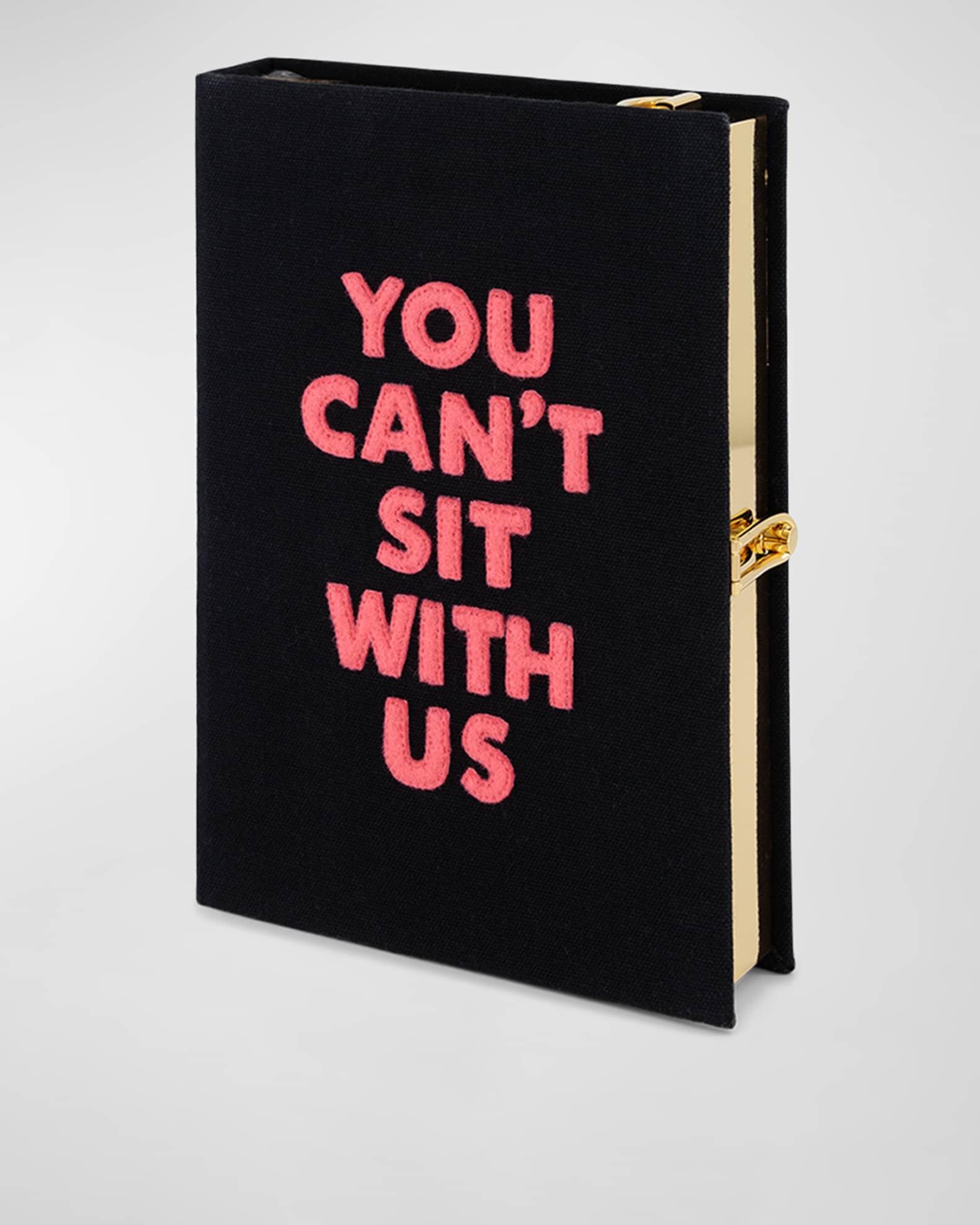 You Can't Sit With Us Book Clutch Bag Product Image