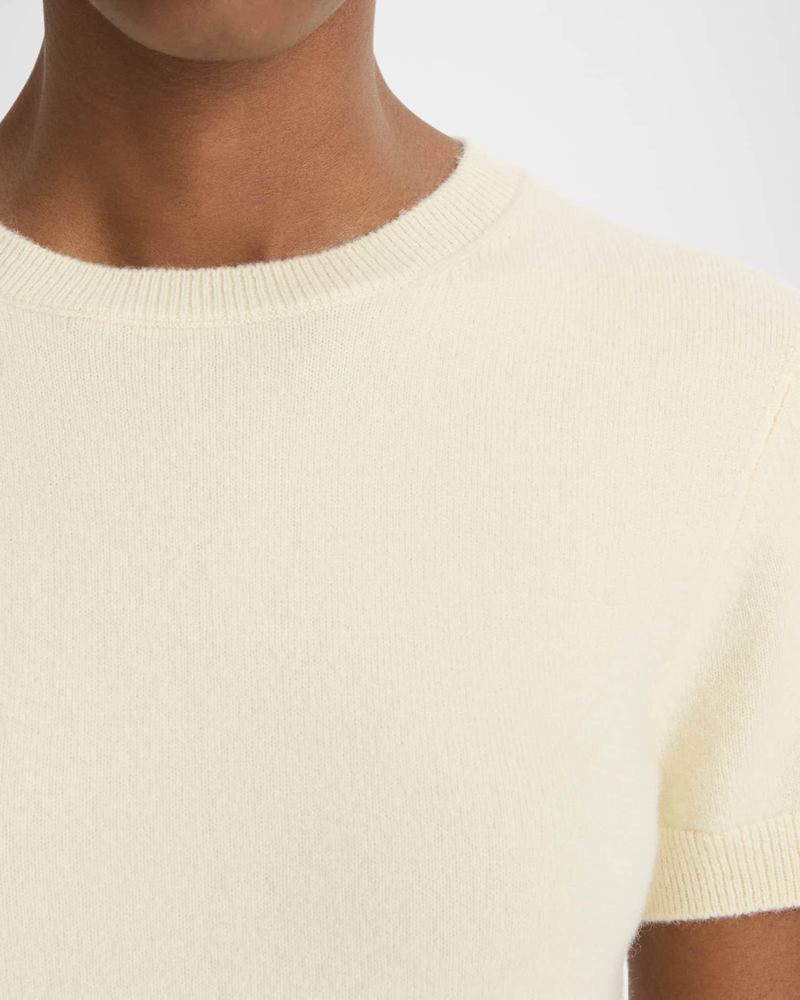 Short-Sleeve Cashmere-Blend Tee Product Image