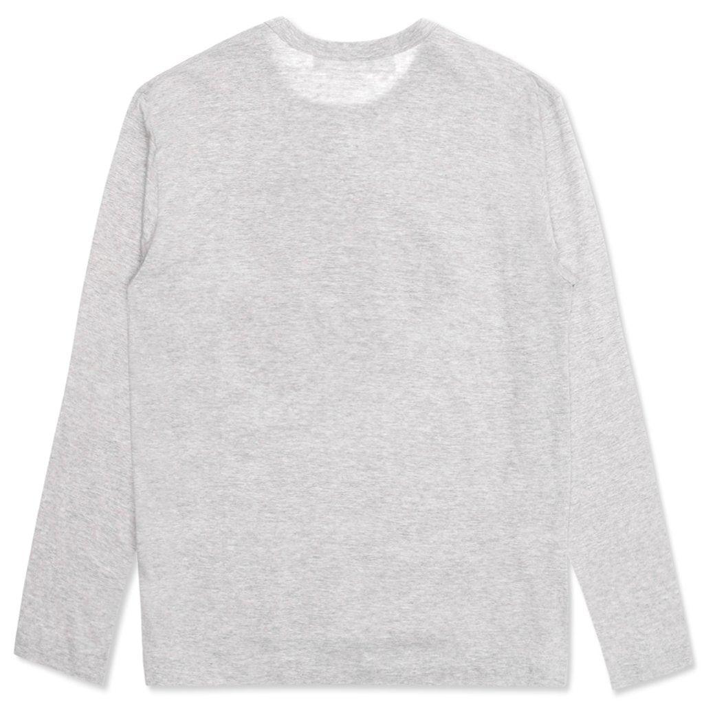 Sideways Logo L/S Tee - Grey Male Product Image