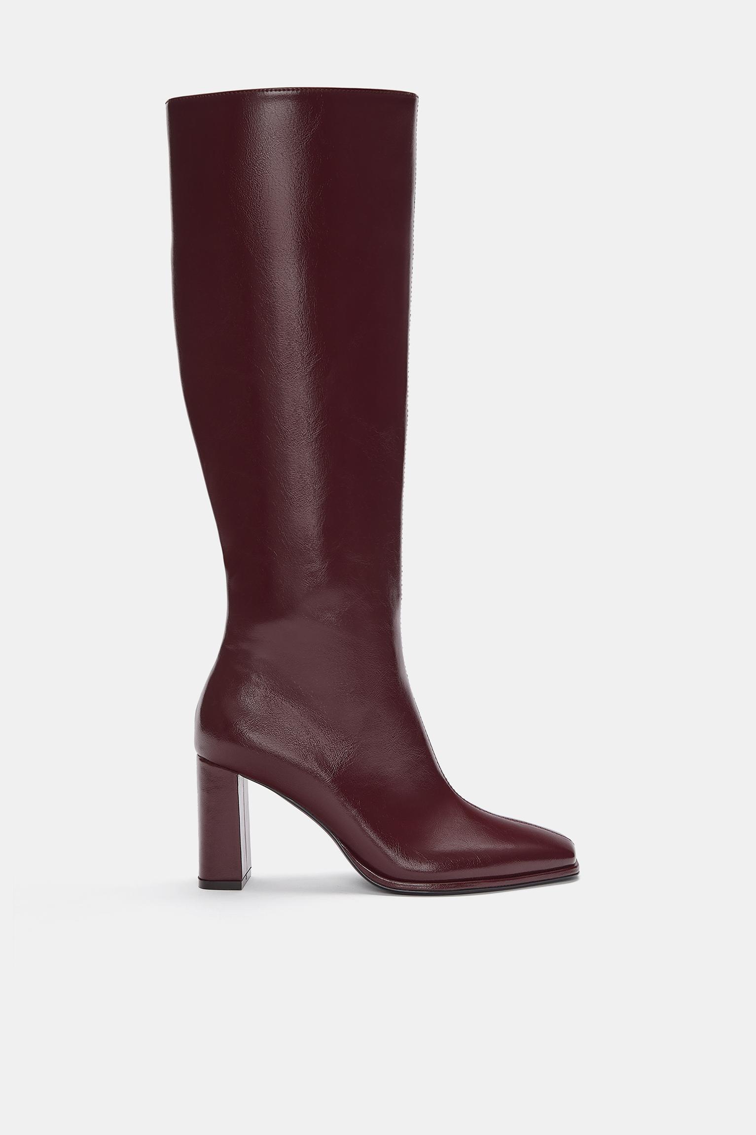 High-heeled boots Product Image