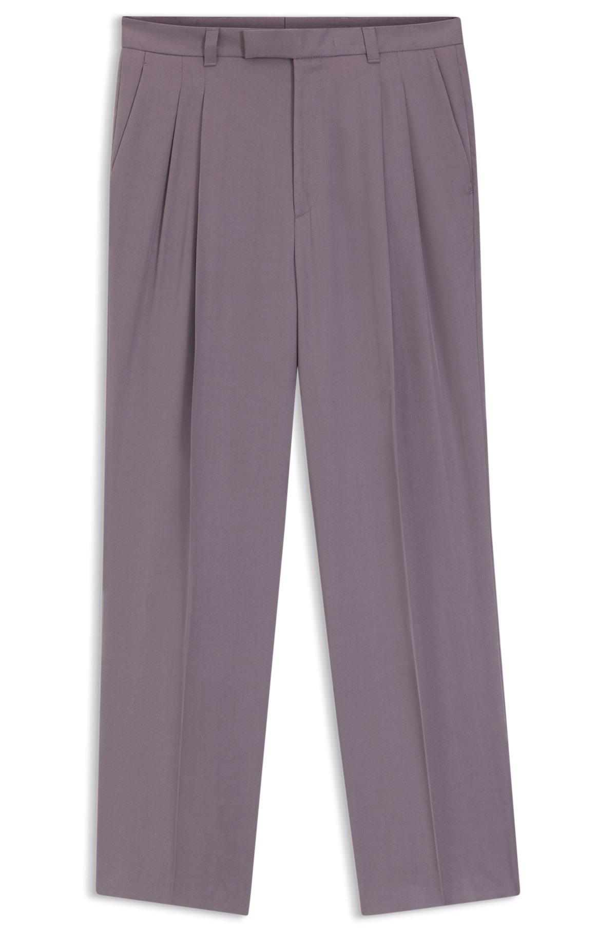 Oversized-fit trousers in twill Product Image