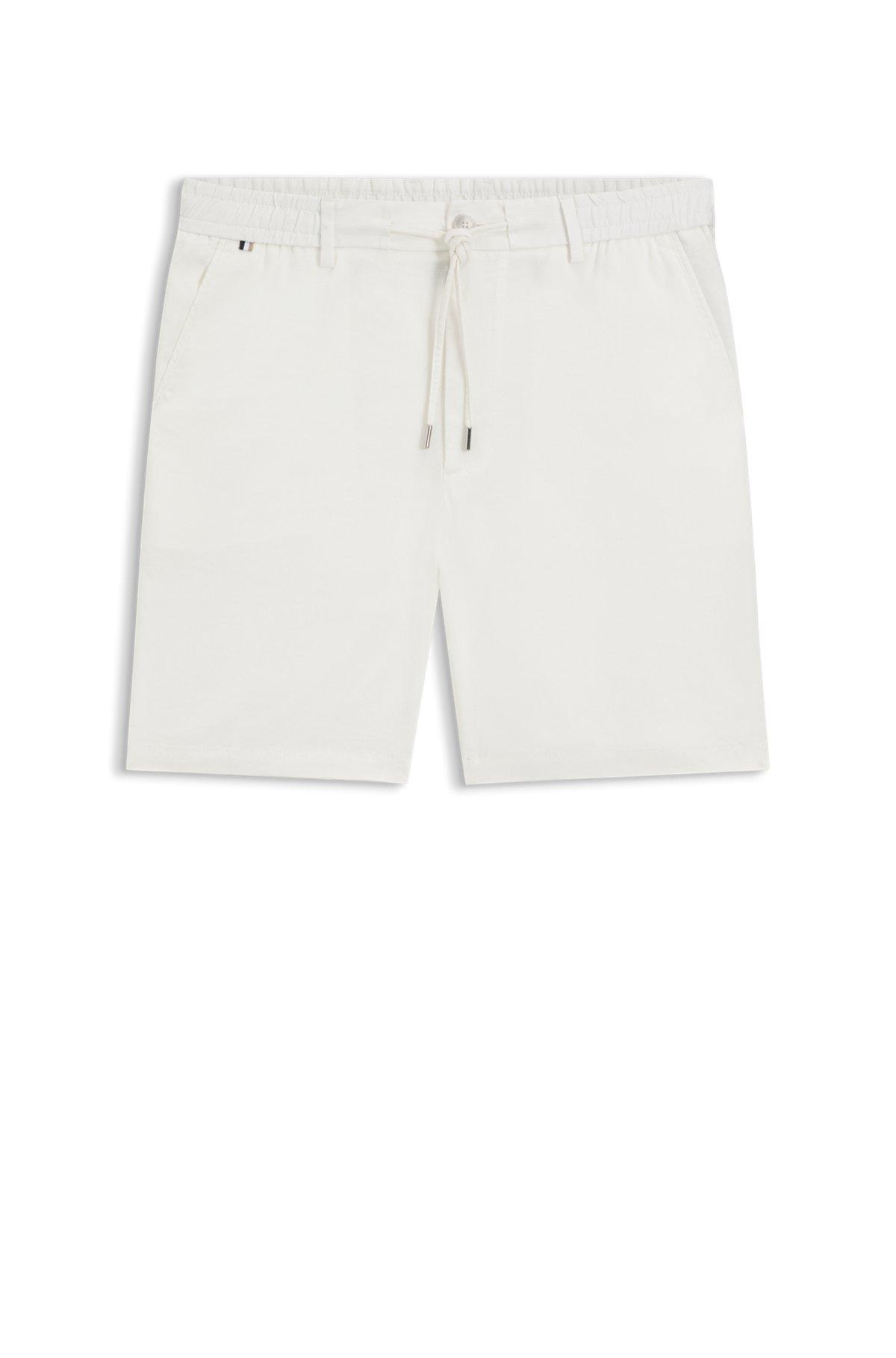 Linen-blend shorts in a modern fit Product Image