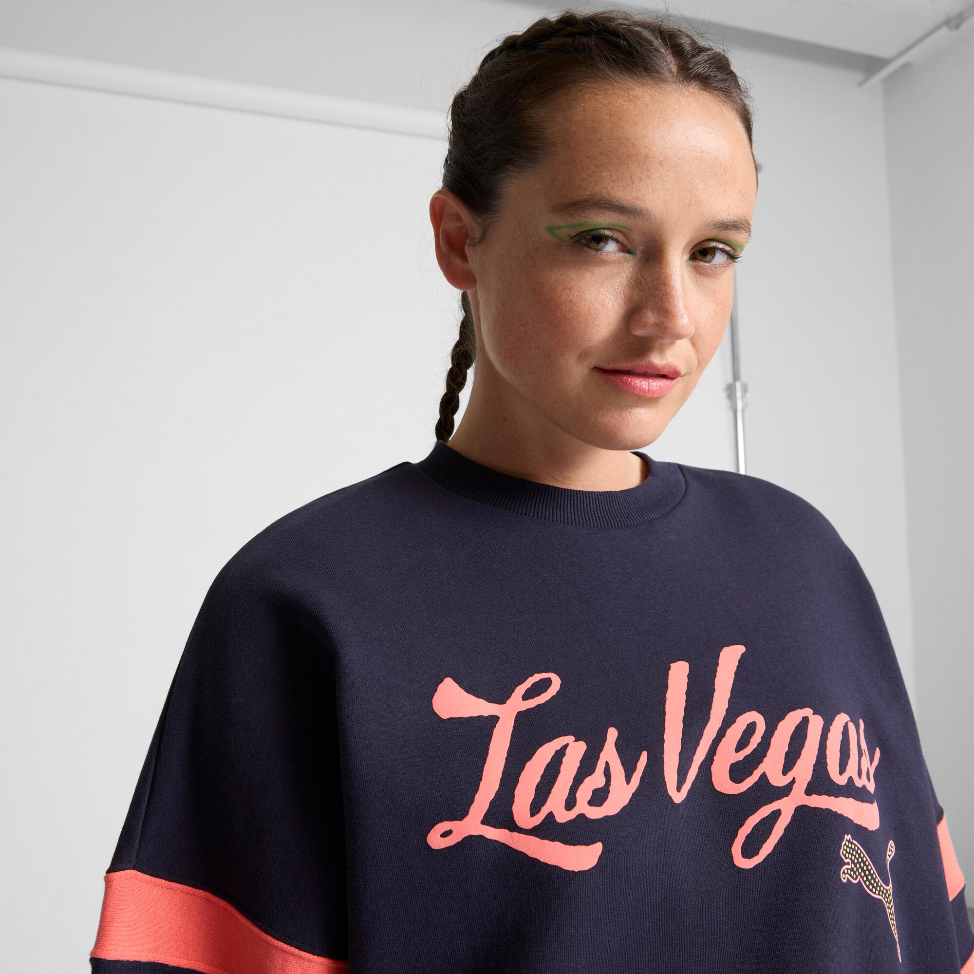 PUMA Wardrobe Essentials Las Vegas Women's Crew Sweatshirt Product Image
