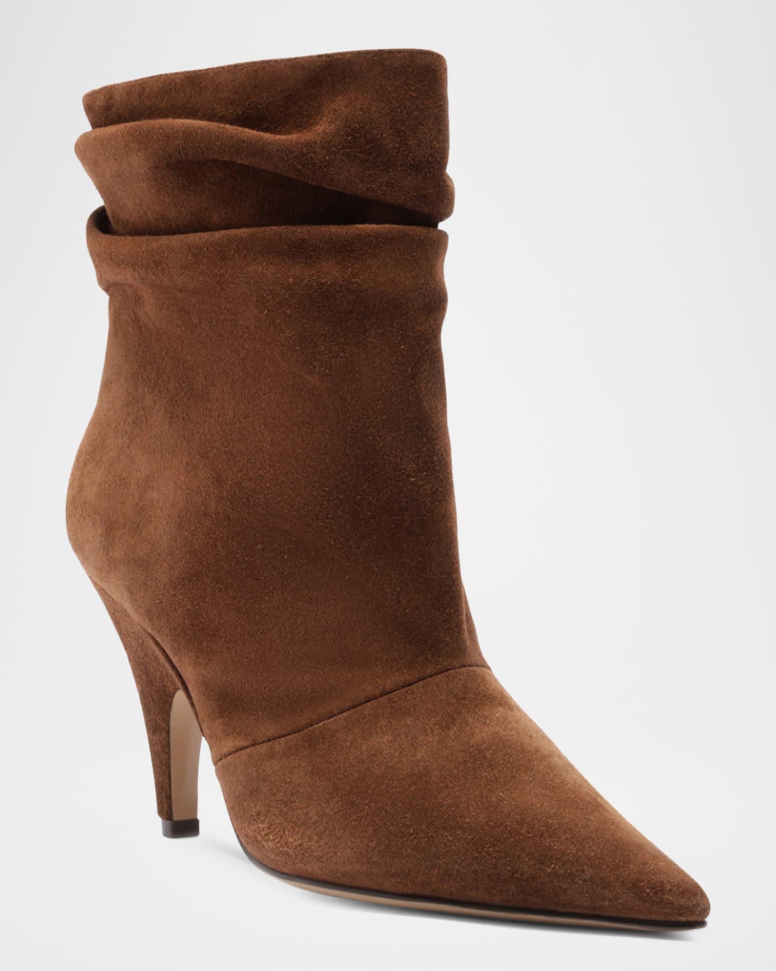 Tati Slouch Mini Scamosciato Booties Product Image