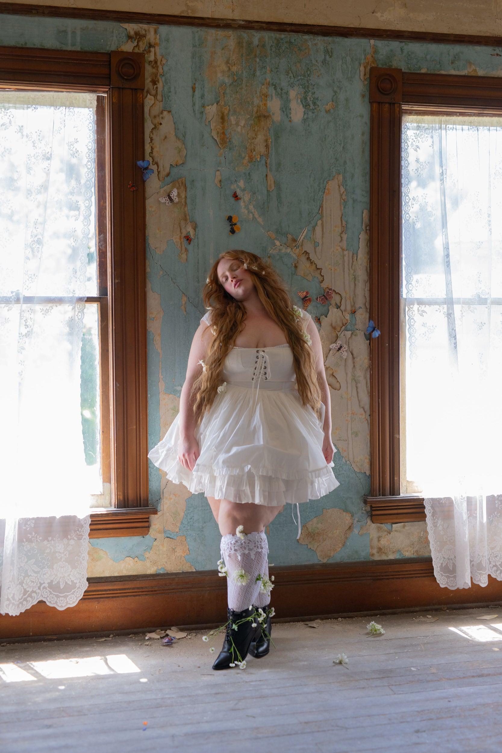 The Ivory Little Lamb Dress Product Image