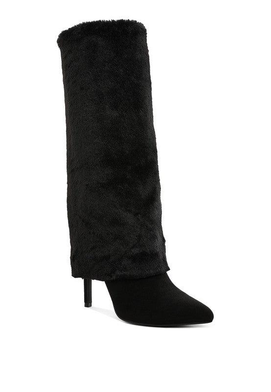 Everglade Fold-Over Calf-High Boots Product Image