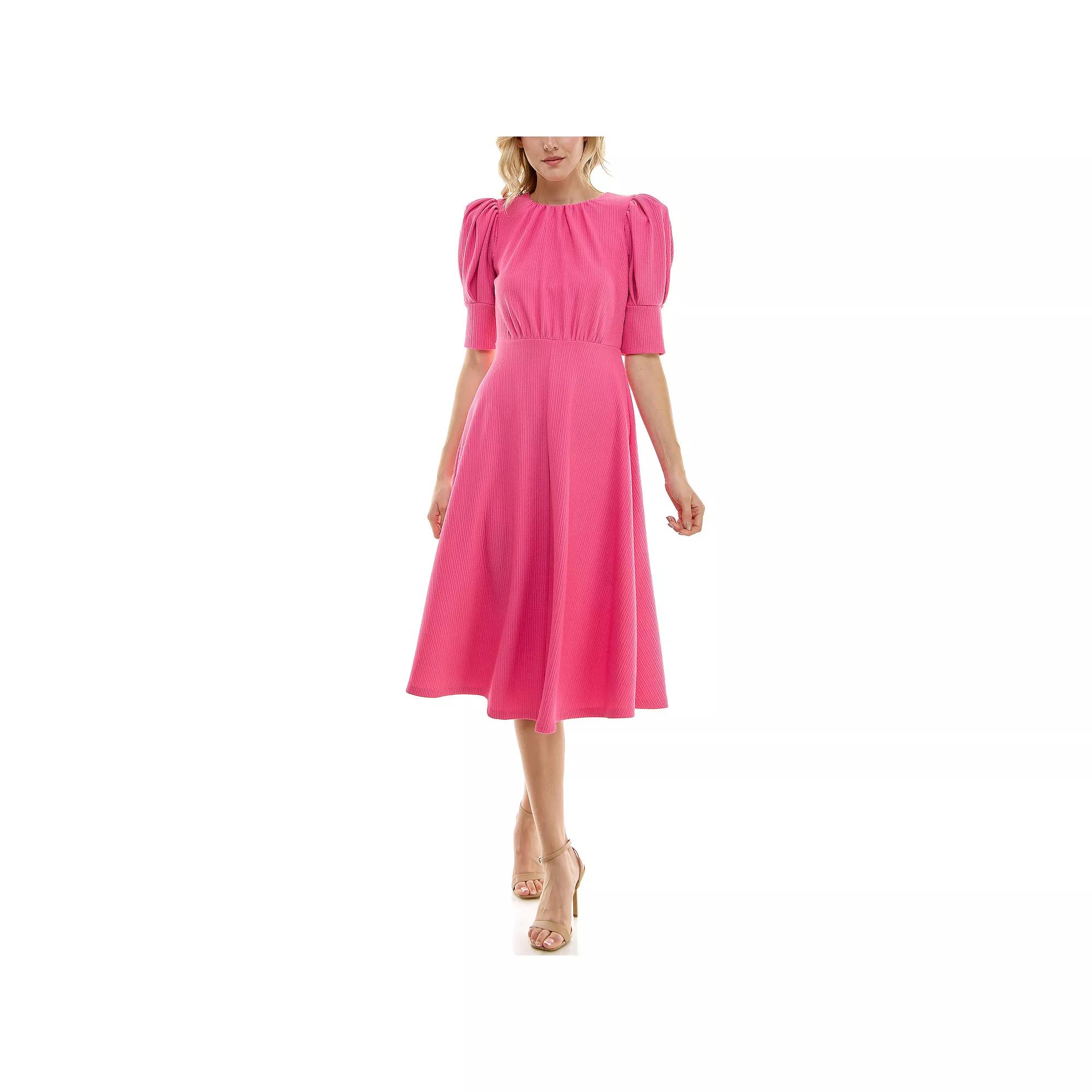 Women's Maison Tara Textured Knit Midi Dress,  Product Image