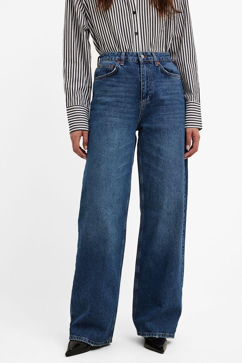 Wide High Waist Jeans Product Image