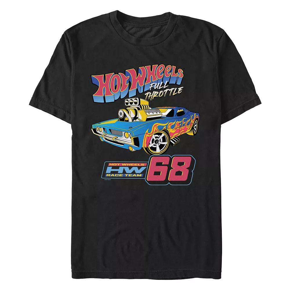 Men's Hot Wheels Full Throttle Race Team '68 Graphic Tee,  Product Image