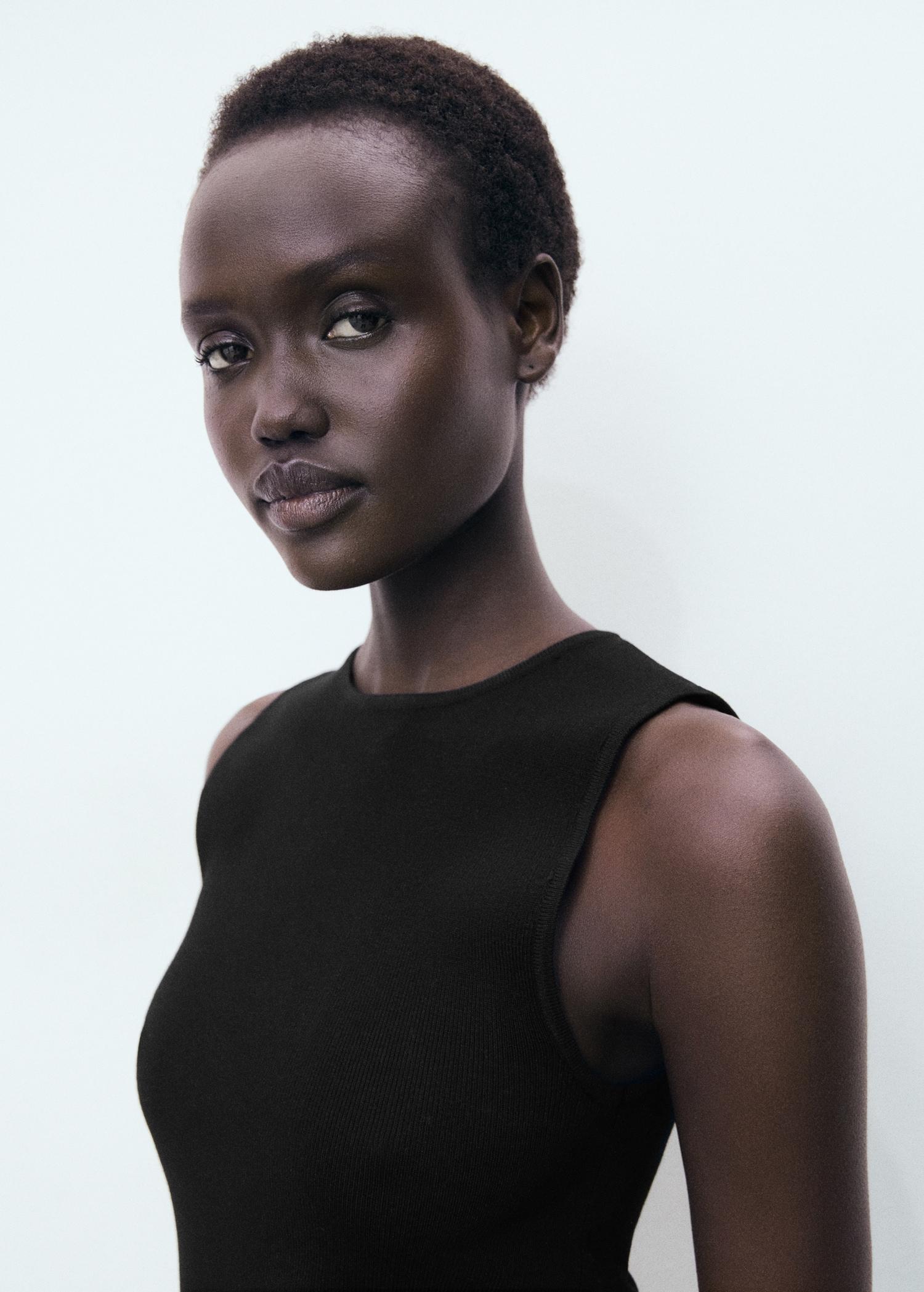 Fine-knit top - Women | MANGO USA Product Image