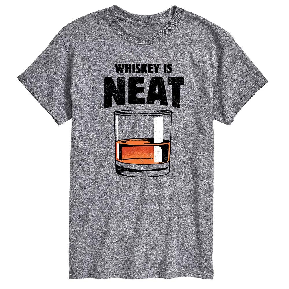 Men's Whiskey Is Neat Graphic Tee,  Product Image