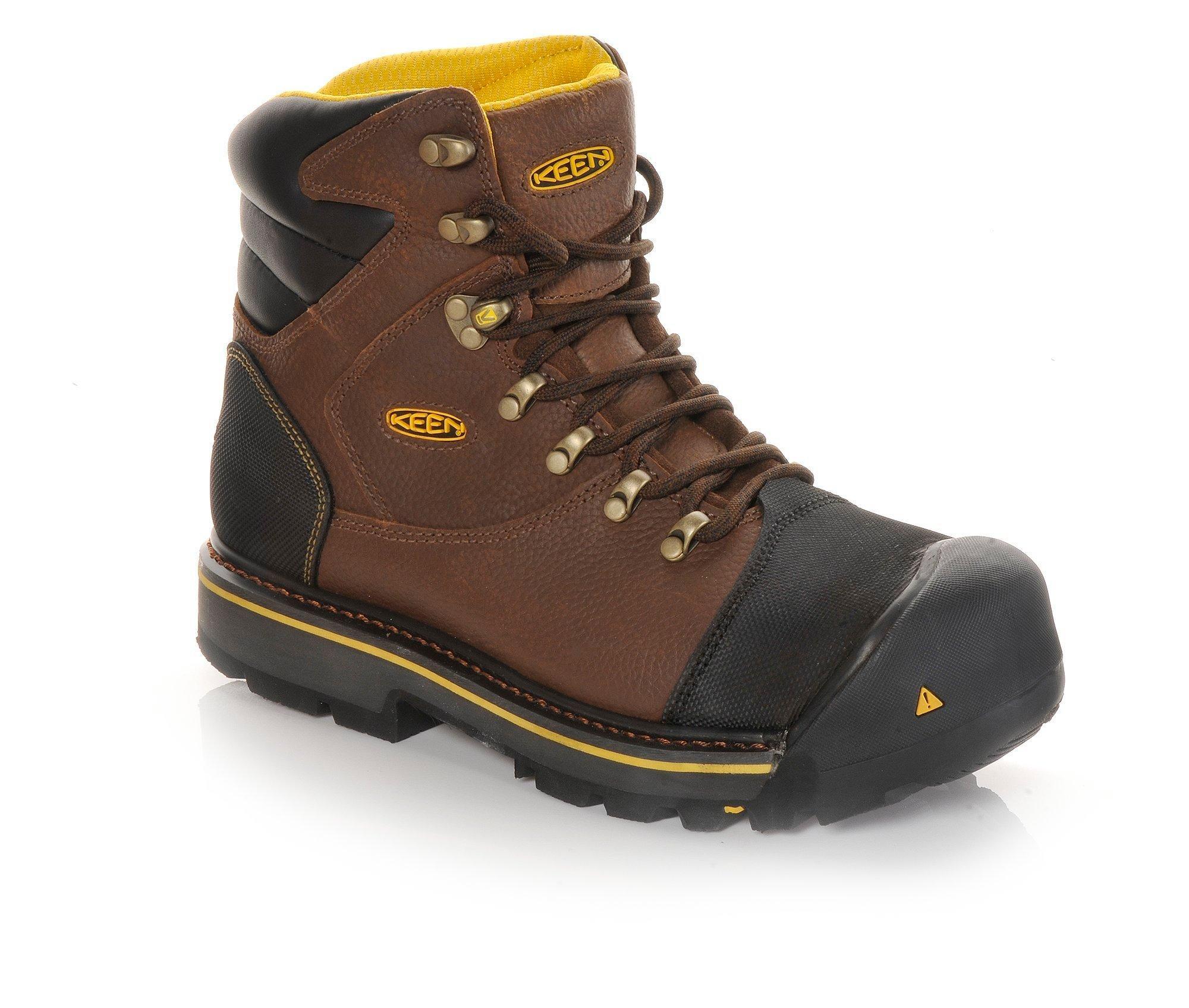 Men's KEEN Utility Milwaukee 6 In Steel Toe Work Boots Product Image