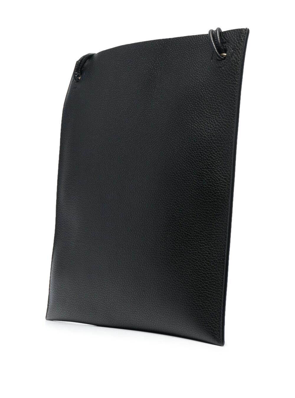 logo-embossed messenger bag Product Image