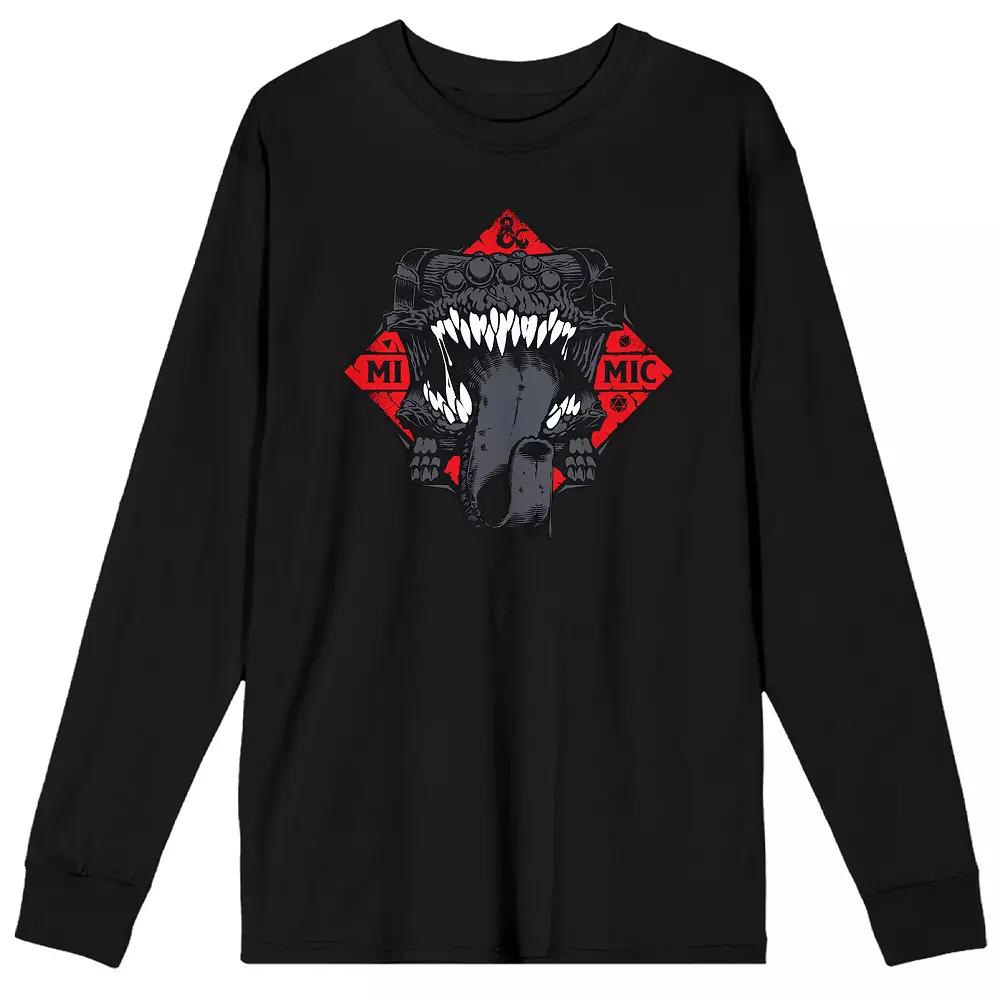 Men's Stranger Things Demogorgon Long Sleeve Graphic Tee,  Product Image
