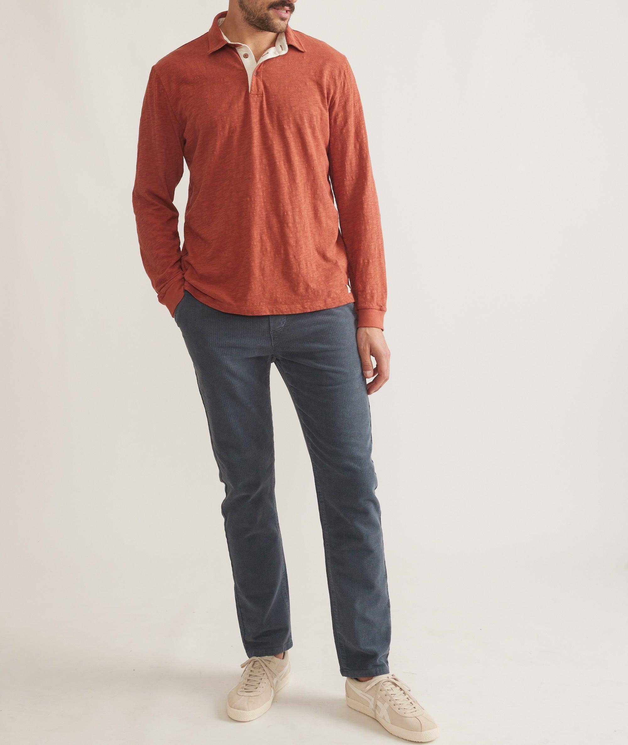 Vintage Heavy Slub Rugby Polo Product Image