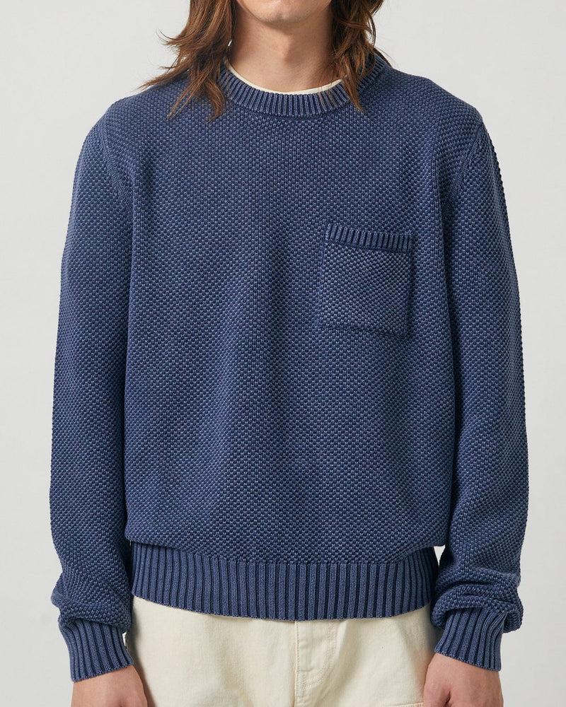 Pocket Crewneck - Navy Product Image